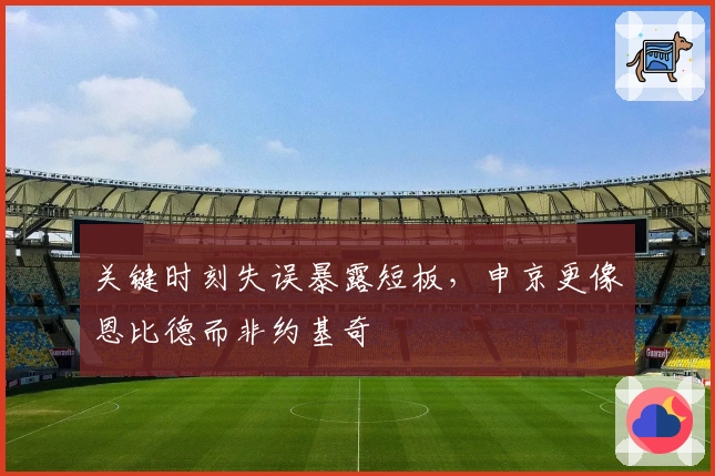 关键时刻失误暴露短板，申京更像恩比德而非约基奇